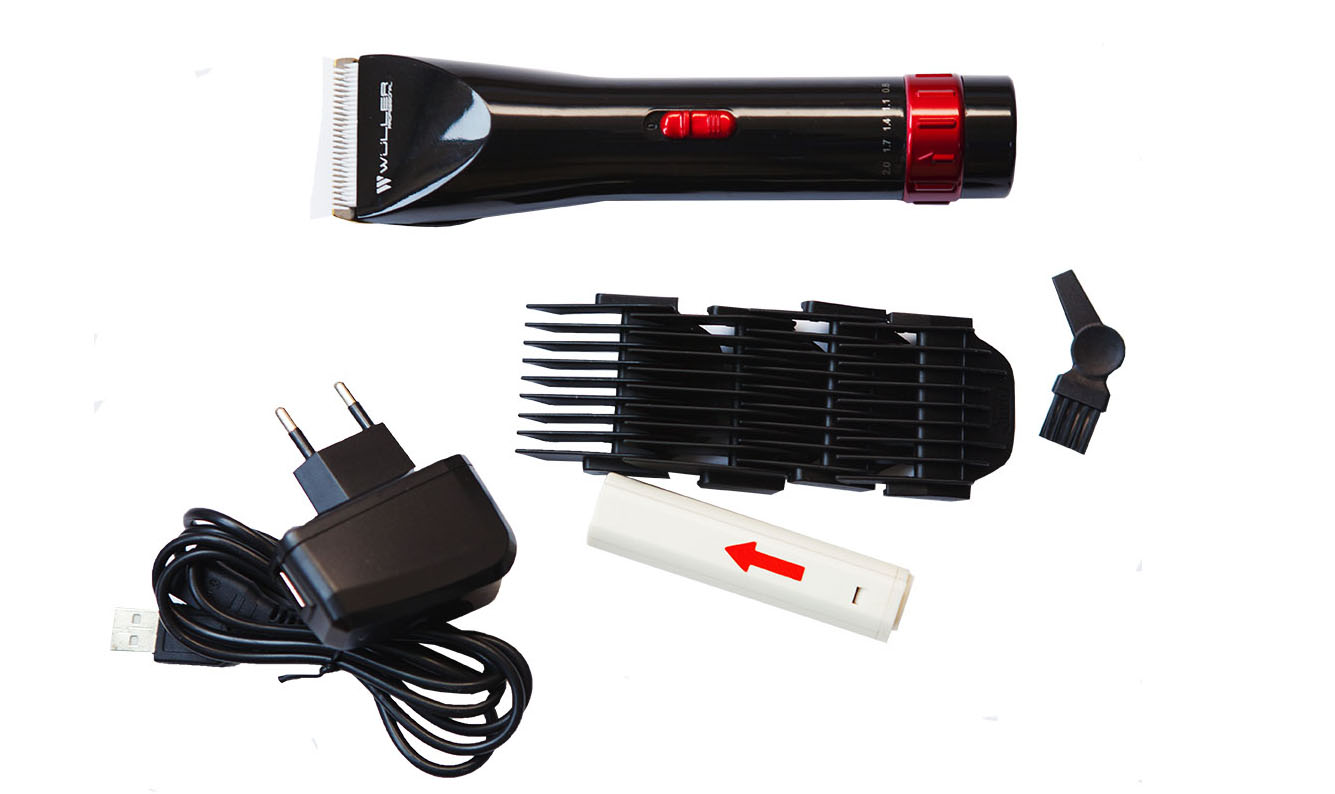 Профессиональная аккумуляторная машинка для стрижки волос  Wuller HARVEY WM.421